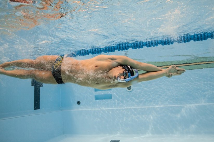 FINIS Glide Snorkel Ocean Blue