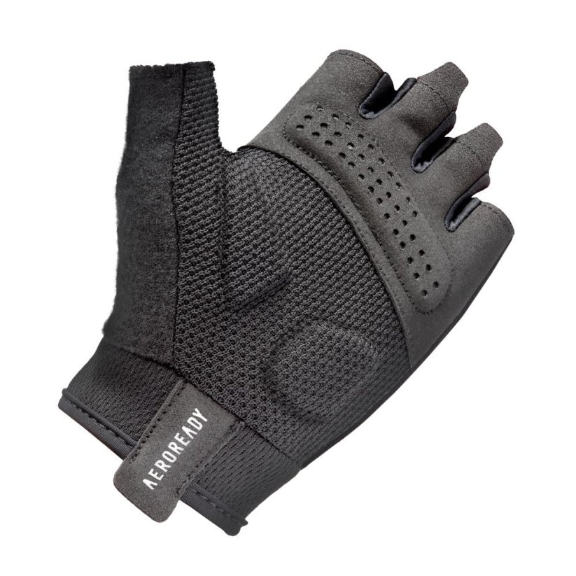 Tréninkové rukavice ADIDAS Essential - bílé - Velikost: L