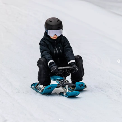 STIGA Snowracer Curve BIO, aqua