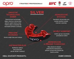 Chránič na zuby OPRO Silver UFC