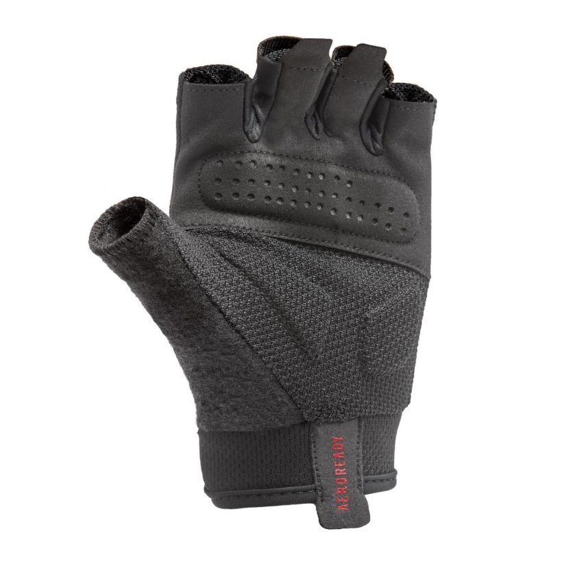 Tréninkové rukavice ADIDAS Essential - červené - Velikost: M