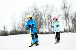 Sněžná koloběžka STIGA Snowkick, limetkově zelená