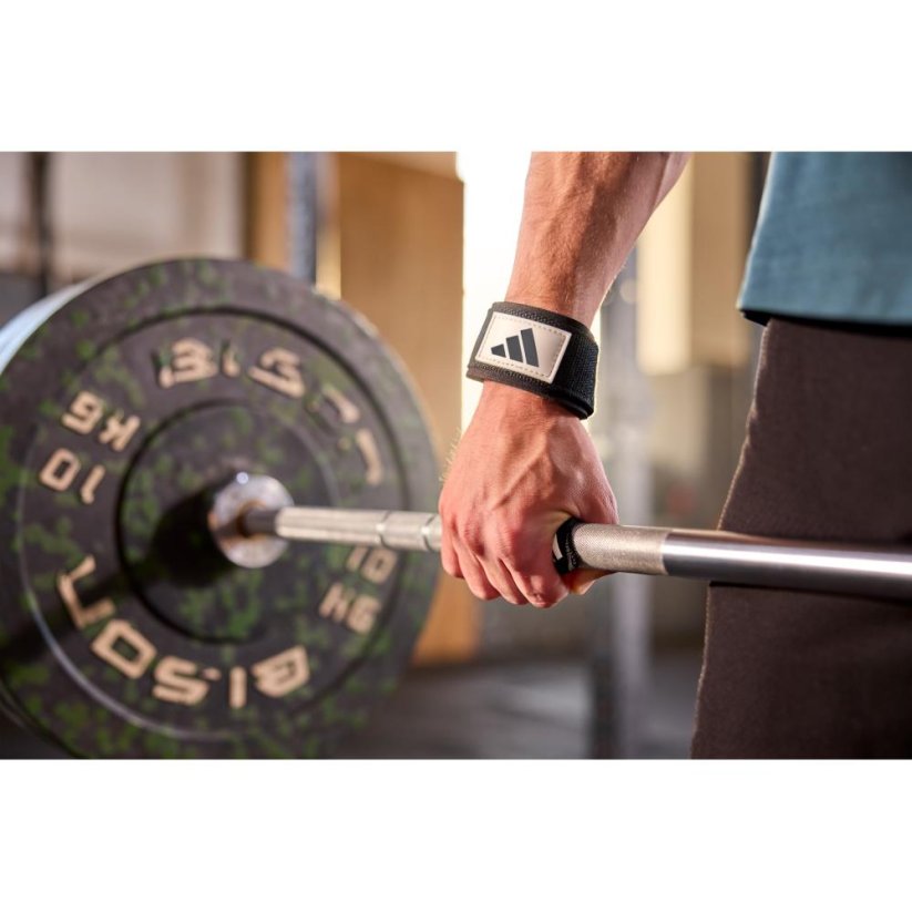 ADIDAS Lifting Straps - Black/White