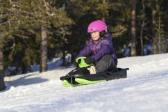 Řiditelné boby STIGA Snowpower Brake, černé