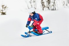 Skibob STIGA Snowracer Curve Pro, modrý