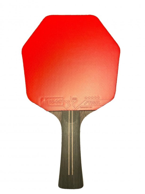 Pálka na stolní tenis STIGA Cybershape Pro Carbon 5*