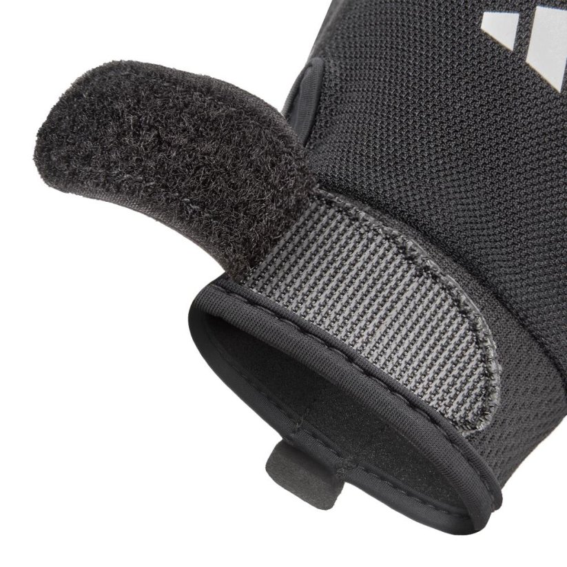 Tréninkové rukavice ADIDAS Essential - bílé - Velikost: L