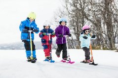 Sněžná koloběžka STIGA Snowkick DH, bílá