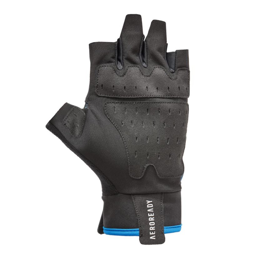 Tréninkové rukavice ADIDAS Performance - modré - Velikost: L