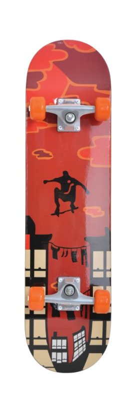Schildkröt Skateboard Kicker 31" Red Parkour