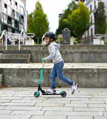 Koloběžka STIGA Comet 120-S 2025, tyrkysová