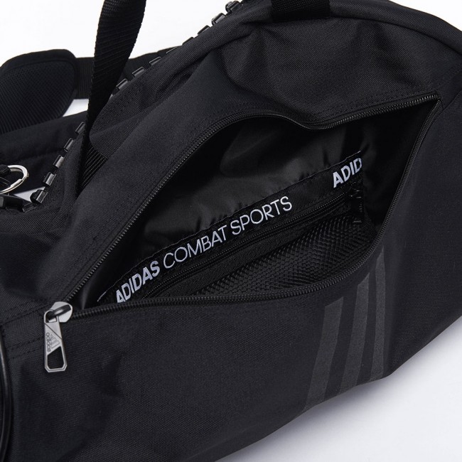 Taška ADIDAS 2v1 Combat Sports, černo-zlatá - Velikost: L