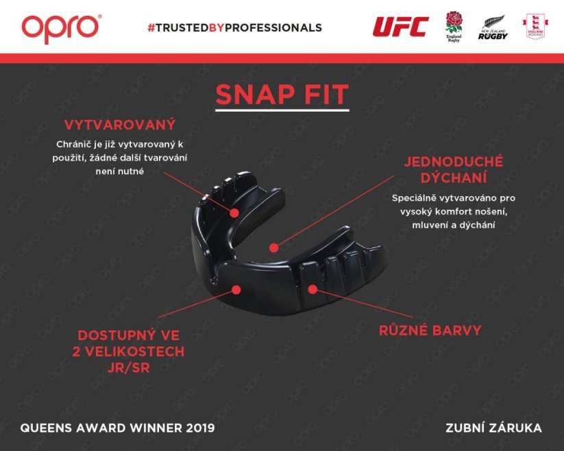 Chránič na zuby OPRO Snap Fit
