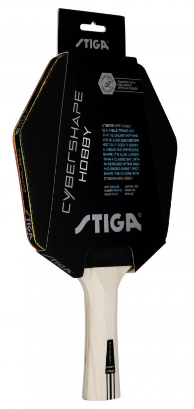 Pálka na stolní tenis STIGA Cybershape Hobby