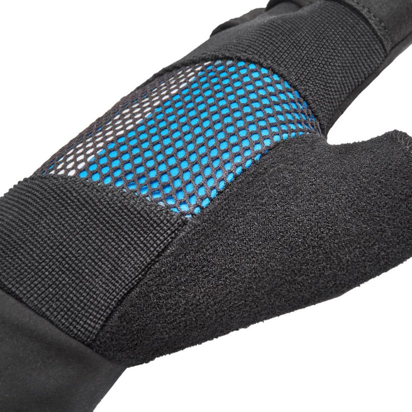 Tréninkové rukavice ADIDAS Performance - modré - Velikost: L
