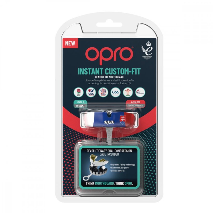 Chránič na zuby OPRO Instant Custom Fit, SK