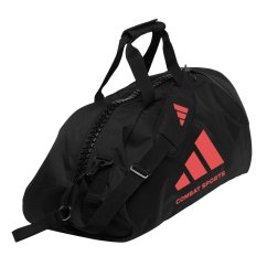 Taška ADIDAS 2v1 Combat Sports, černo-červená