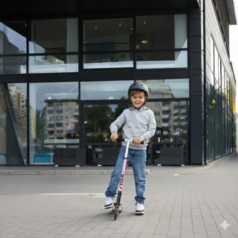 Koloběžka STIGA Comet 120-S, růžová
