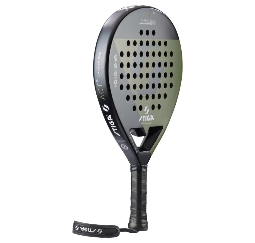 Raketa na padel STIGA ACT Black/Olive Green