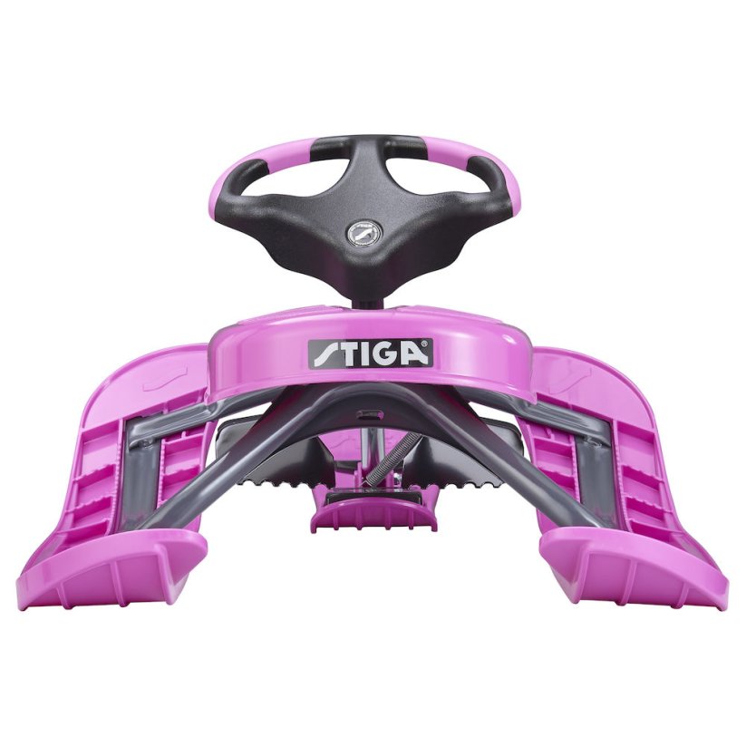Skibob STIGA Snowracer Curve Pro, růžový