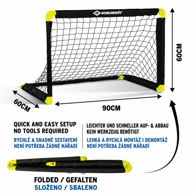 SCHILDKRÖT Folding Soccergoal