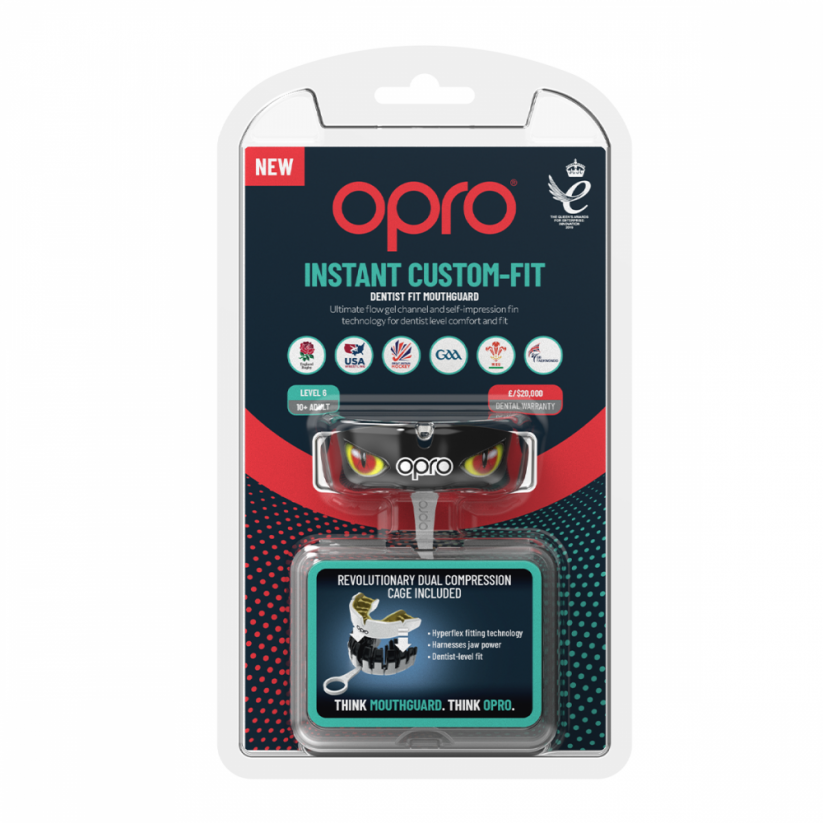 Chránič na zuby OPRO Instant Custom Fit Agression