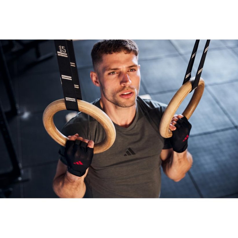 ADIDAS Essential Training Gloves - Red - Velikost: L