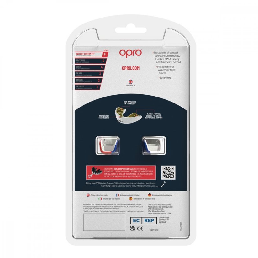 Chránič na zuby OPRO Instant Custom Fit, SK