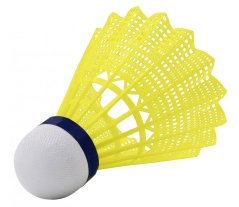 Badmintonové plastové míče WISH Air Flow 5000, žluté