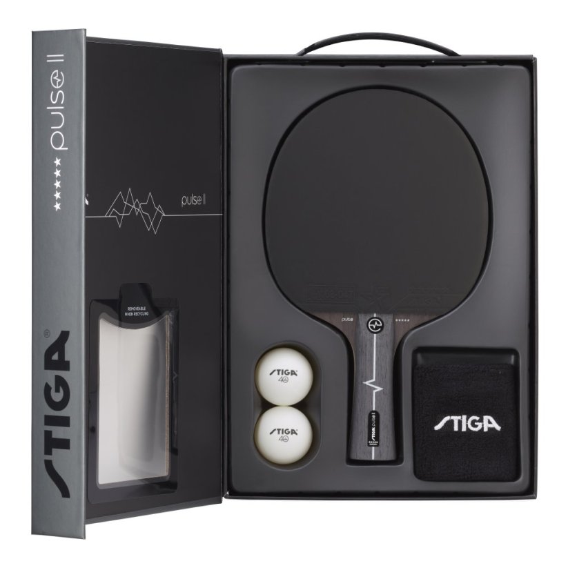 Set na stolní tenis STIGA Pulse Box II 5 star