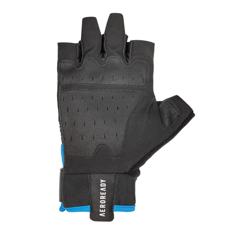 Tréninkové rukavice ADIDAS Performance - modré - Velikost: L