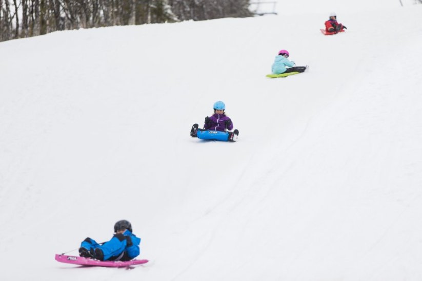 Matrace na sníh STIGA Snow Flyer Jr, černá