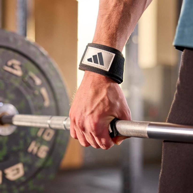 ADIDAS Lifting Straps - Black/White