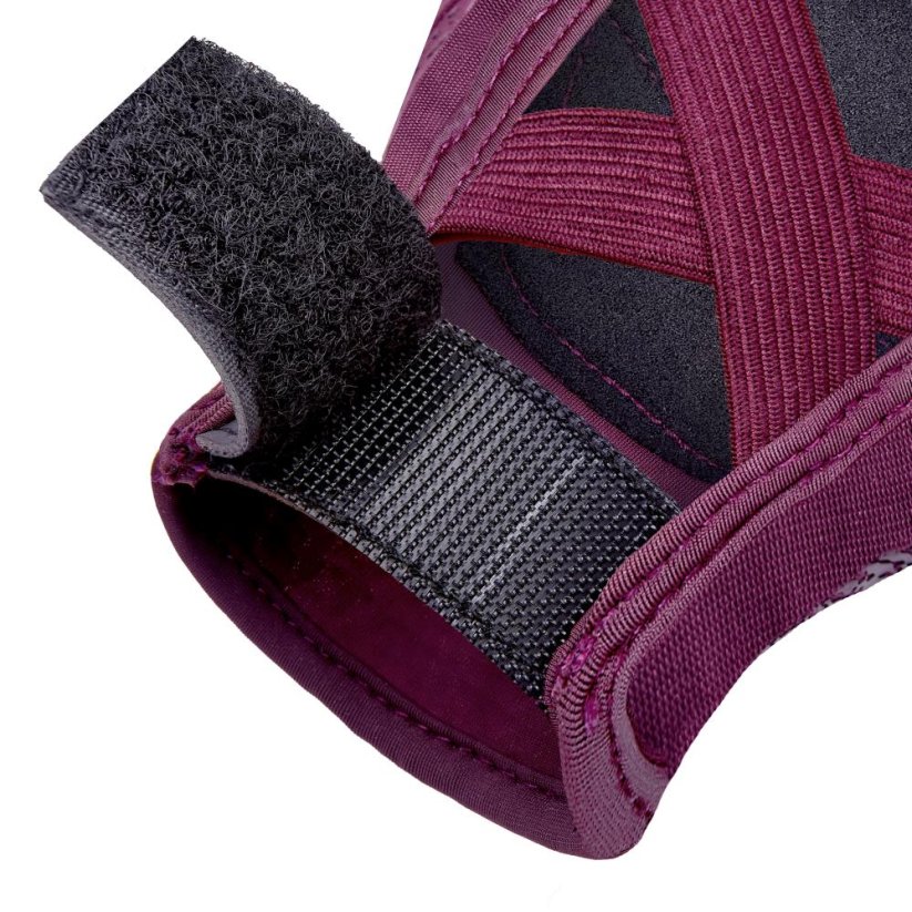 Dámské tréninkové rukavice ADIDAS - karmínové