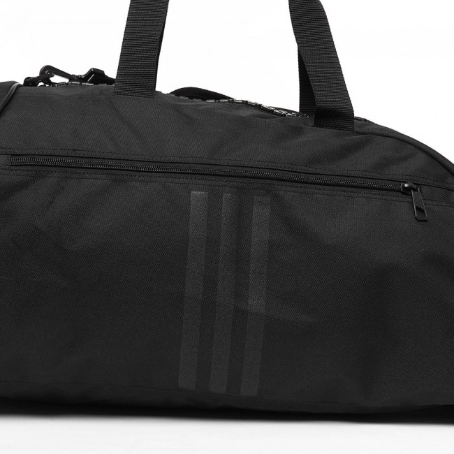 Taška ADIDAS 2v1 Combat Sports, černo-zlatá - Velikost: L