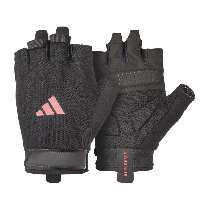 Tréninkové rukavice ADIDAS Essential - růžové - Velikost: L
