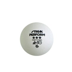 Míčky na stolní tenis STIGA Perform ABS, bílé, 6 ks