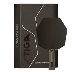 Pálka na stolní tenis STIGA Cybershape Pro Carbon 5*