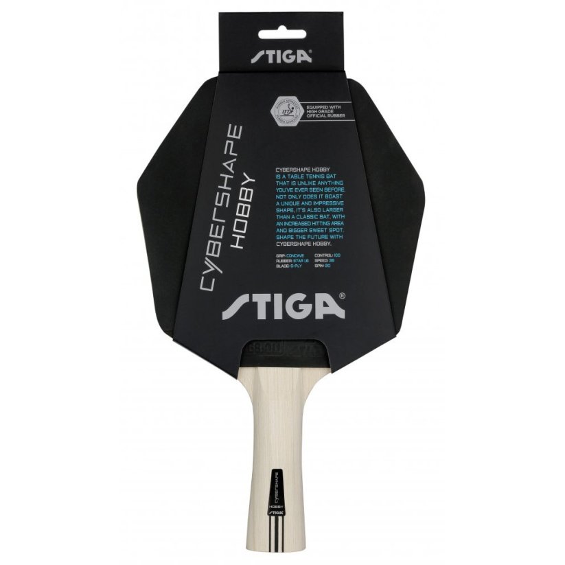 Pálka na stolní tenis STIGA Cybershape Hobby
