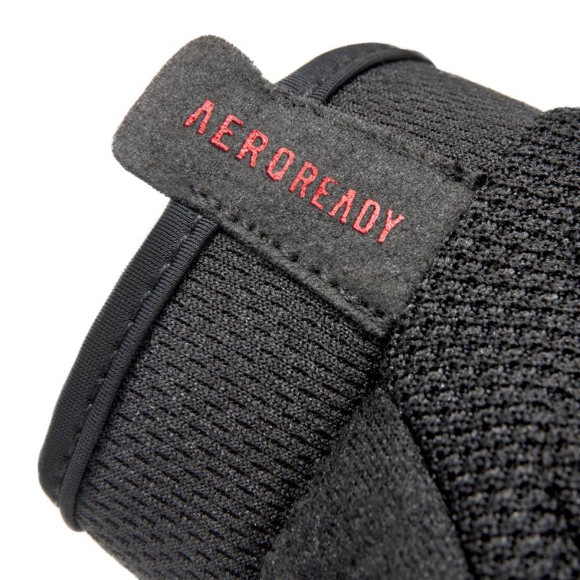 Tréninkové rukavice ADIDAS Essential - červené - Velikost: M