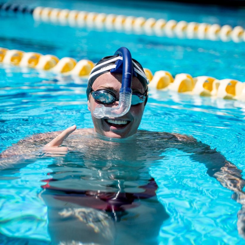 FINIS Stability Snorkel: Speed Navy