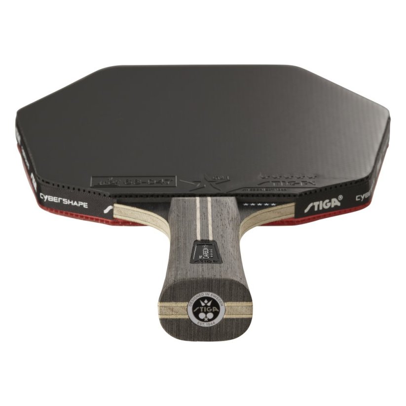 Pálka na stolní tenis STIGA Cybershape Pro Carbon 5*