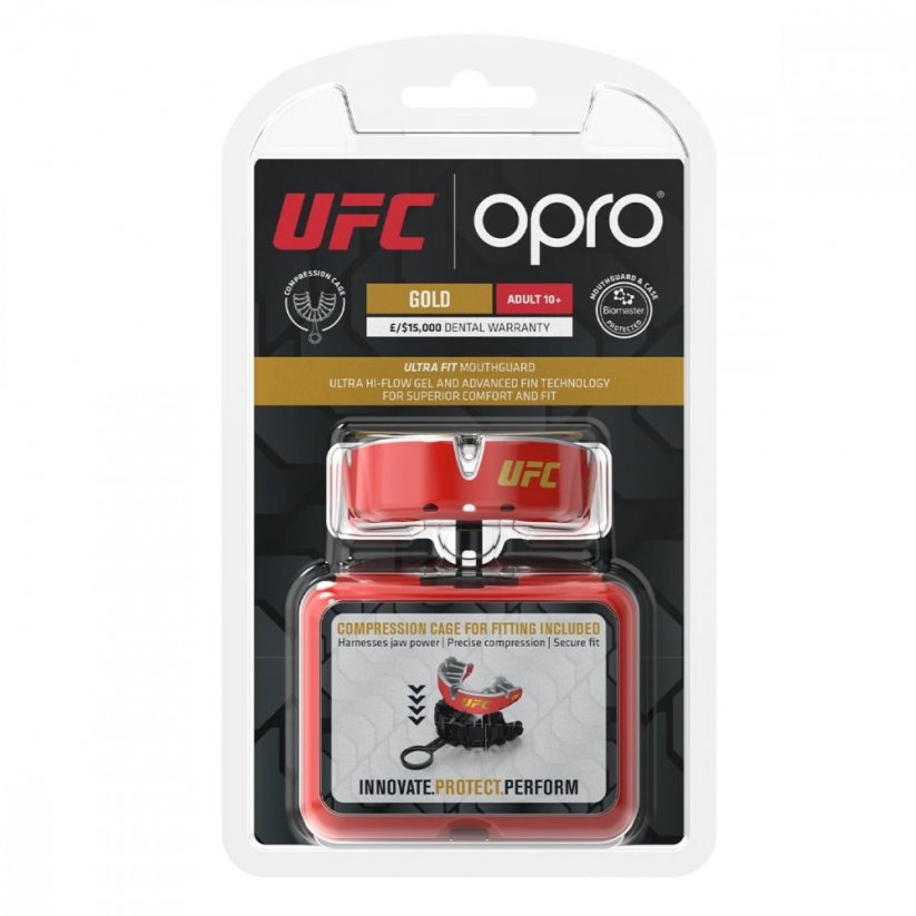 Chránič na zuby OPRO Gold UFC