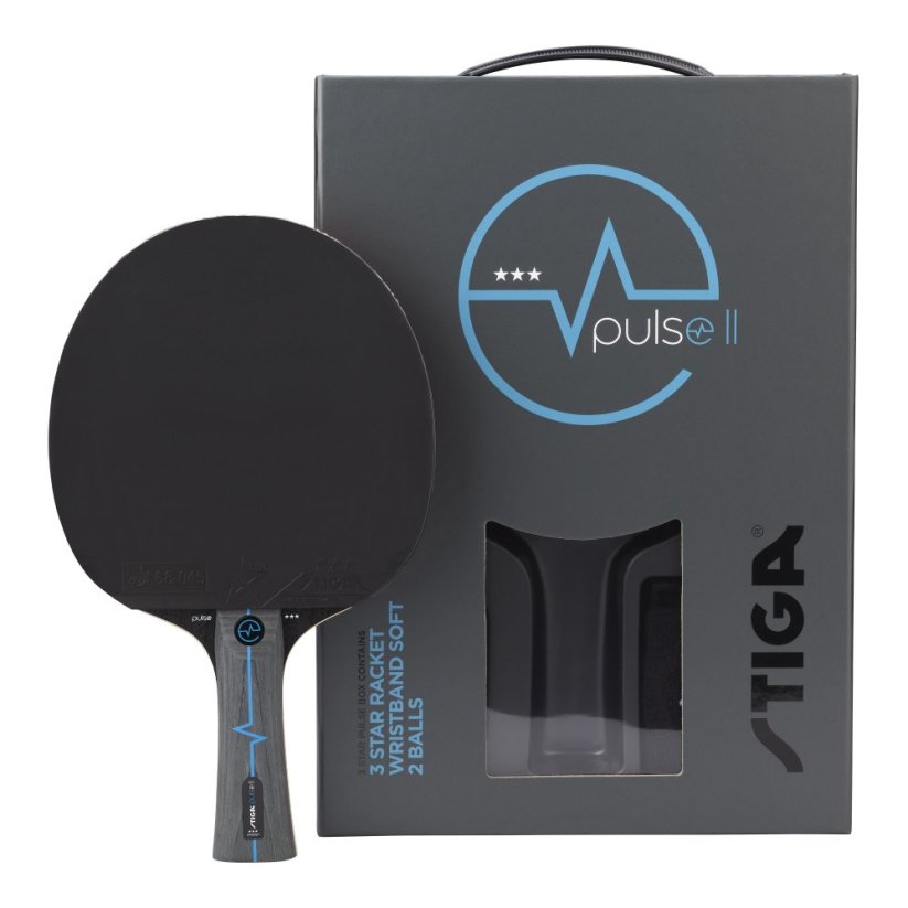 Set na stolní tenis STIGA Pulse Box II 3 star