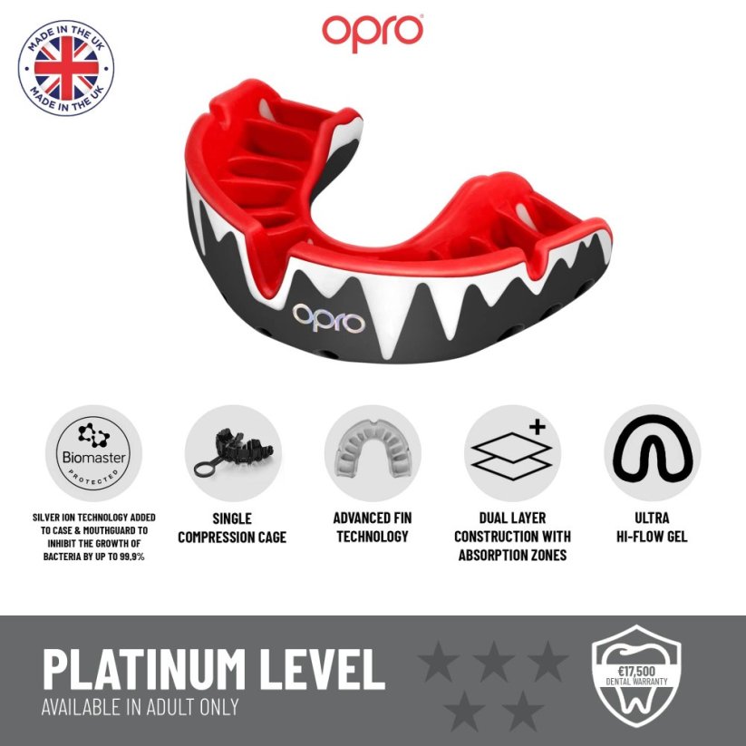 Chránič na zuby OPRO Platinum