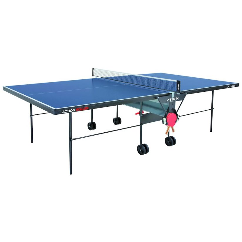 Stůl na stolní tenis STIGA Action Roller, modrý