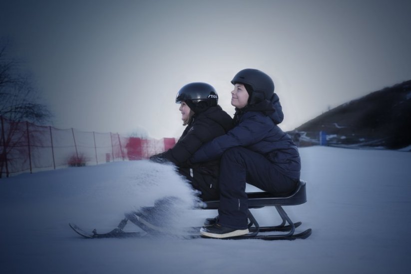 STIGA Snowracer King Size GT, šedý 2024