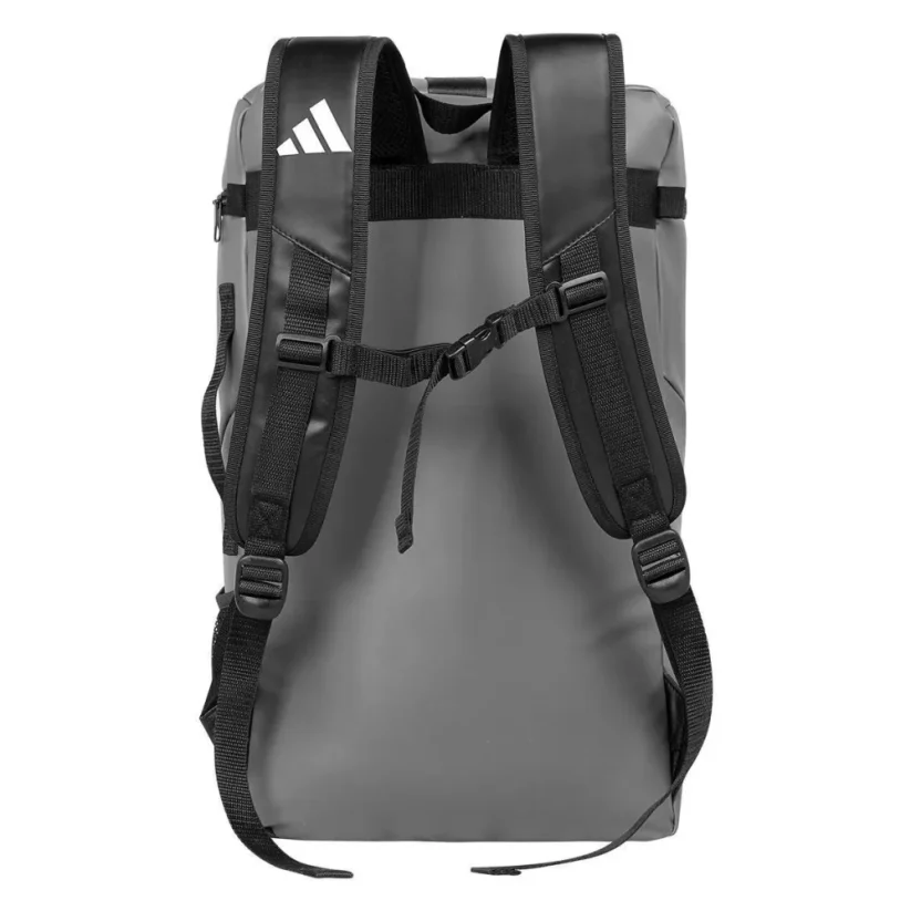 Batoh ADIDAS Sport Backpack PU COMBAT SPORTS, šedo-černý - Velikost: S