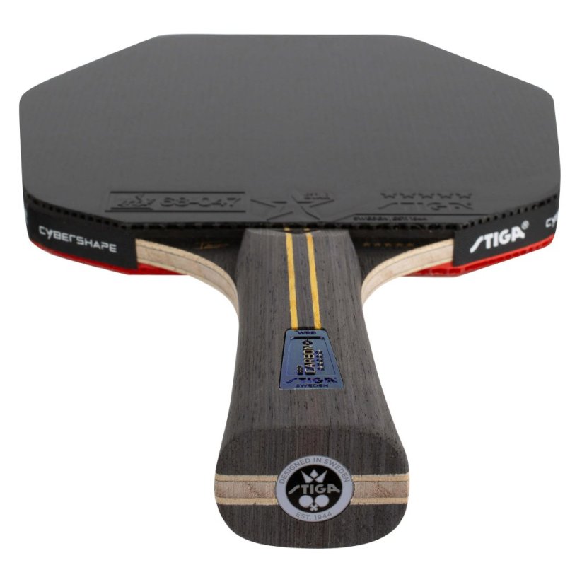 Pálka na stolní tenis STIGA Pro Carbon Plus CYBERSHAPE Truls Edition 5-Star
