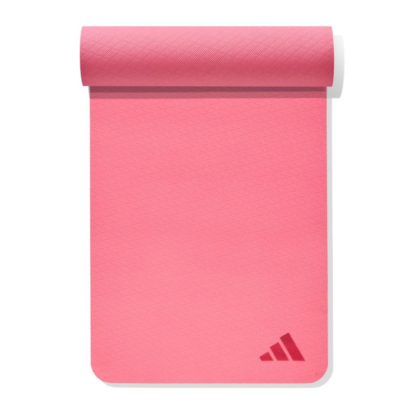 Jógamatka ADIDAS - 4mm - růžová